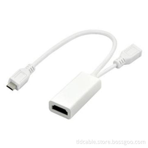 Micro USB MHL to HDMI HDTV Cable Adapter S2 MHL Cable